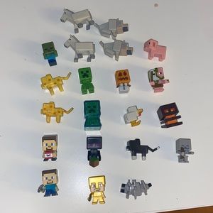 Minecraft mini figures